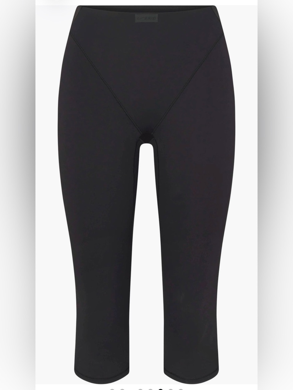 SKIMS V-Panel crop leggings Small